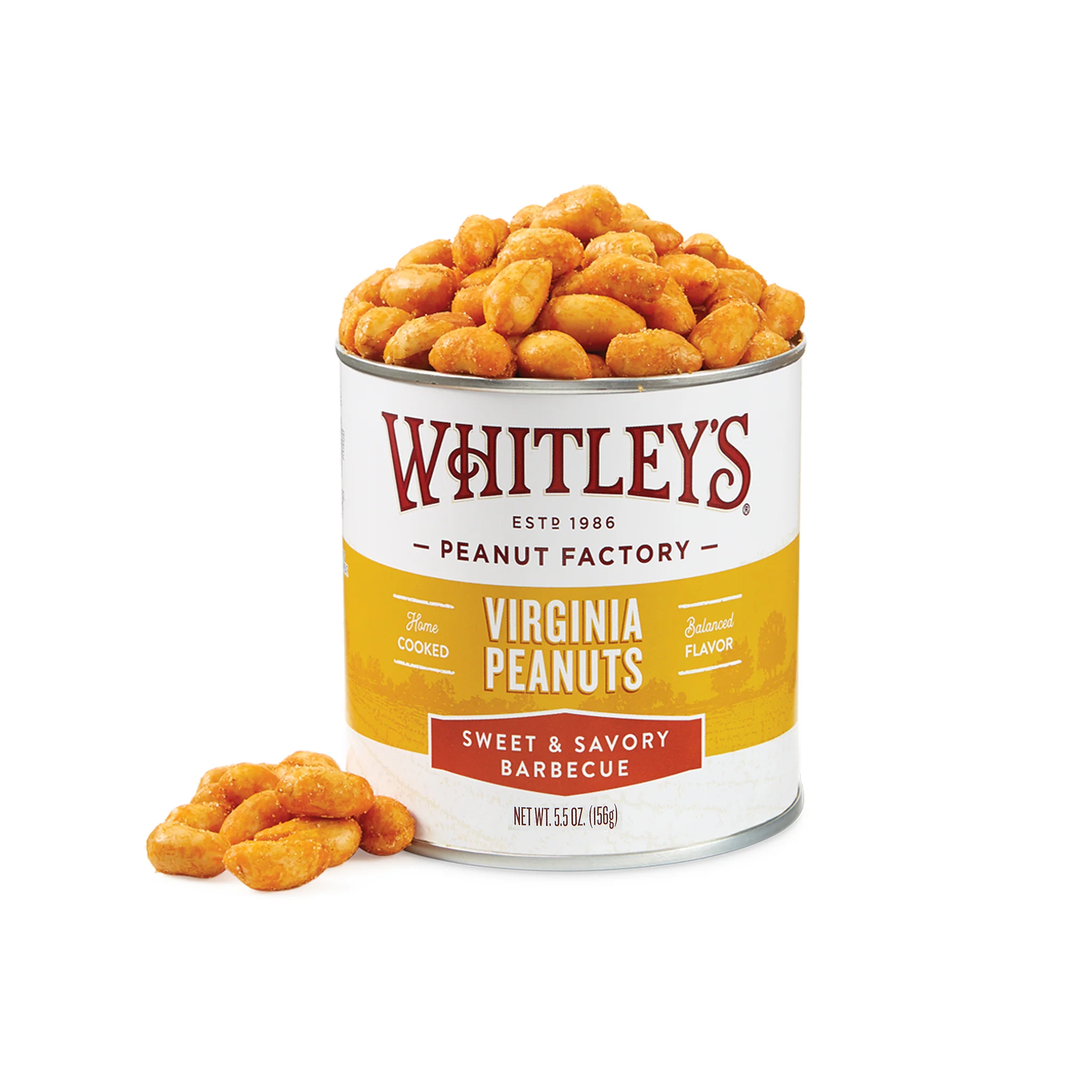 Whitley's Sweet and Savory Barbecue Virginia Peanuts - Image 5