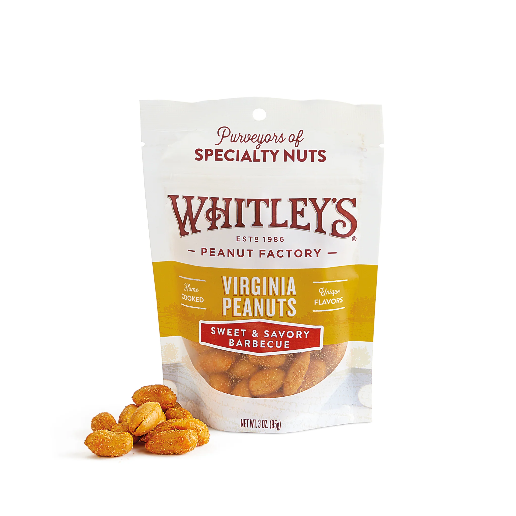 Whitley's Sweet and Savory Barbecue Virginia Peanuts - Image 6